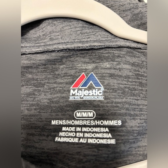 Majestic Athletic Men's Miami Marlins Endless Flow Short-Sleeve Polo Size M - Picture 3 of 3